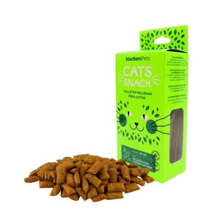 Cats Snack Galletas Rellenas Salmon con Hierba Gatera