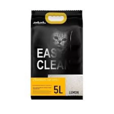 Arena Sanitaria Aglutinante Easy Clean 4 Kg Aromas Limón