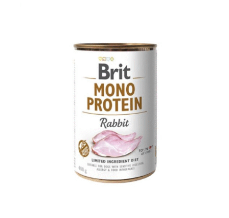 BRIT  MONO PROTEIN LATA RABBIT
