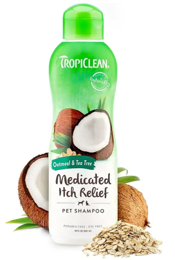 Tropiclean Oatmeal and Tea Tree Shampoo 592 ml | Avena y Té