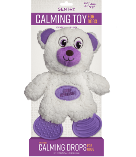 Sentry Bedtime bear plush juguete para perro