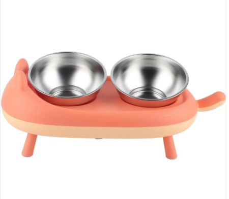 PLATO DOBLE DISEÑO GATO