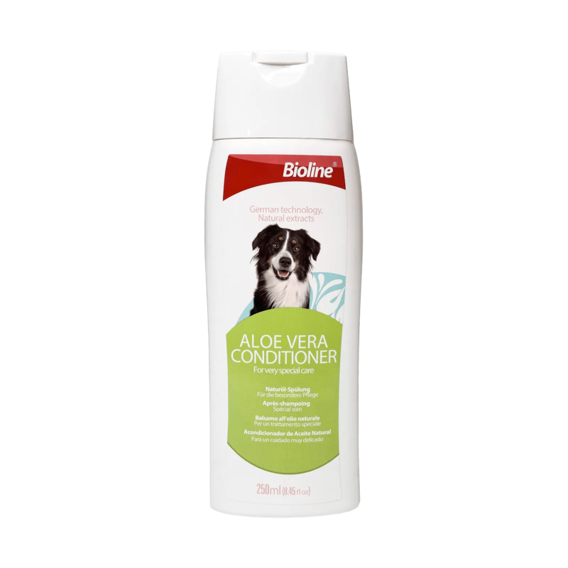 Bioline Shampoo Perro con Aloe Vera, 250ml