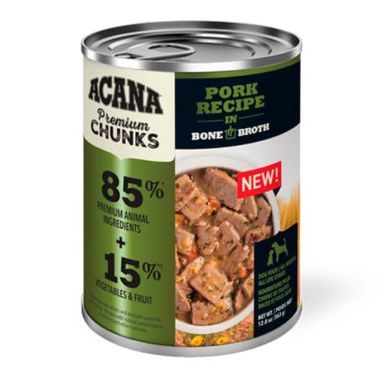ACANA LATA PERRO PORK RECIPE IN BONE BROTH 360 GR