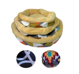 Cama circular felpa Wonder dog