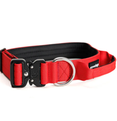 Collar Combat 4 cm para Perros - Street Dogs - Red