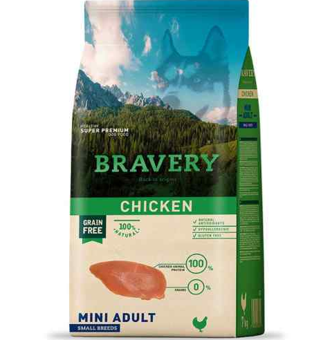BRAVERY CHICKEN MINI ADULT SMALL BREEDS