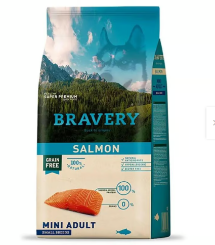 BRAVERY SALMON MINI ADULT SMALL BREEDS