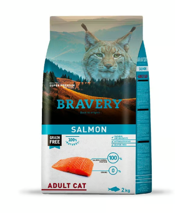 BRAVERY SALMON ADULT CAT STERILIZED