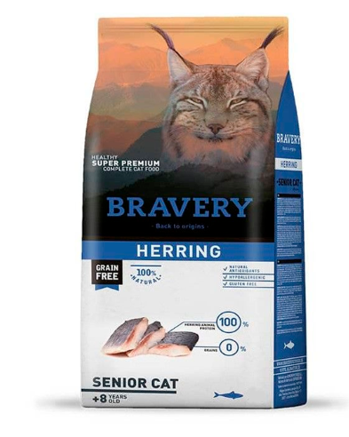 Bravery Herring Senior Cat