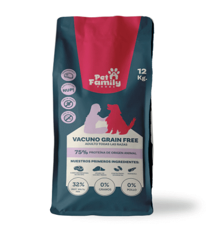 PET FAMILY GRAIN FREE PERRO 12 KG