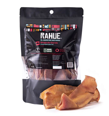 Rahue Orejas de Cerdo Perros 4UN