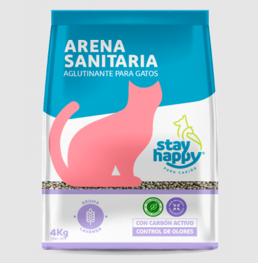 STAY HAPPY ARENA SANITARIA 4 kg